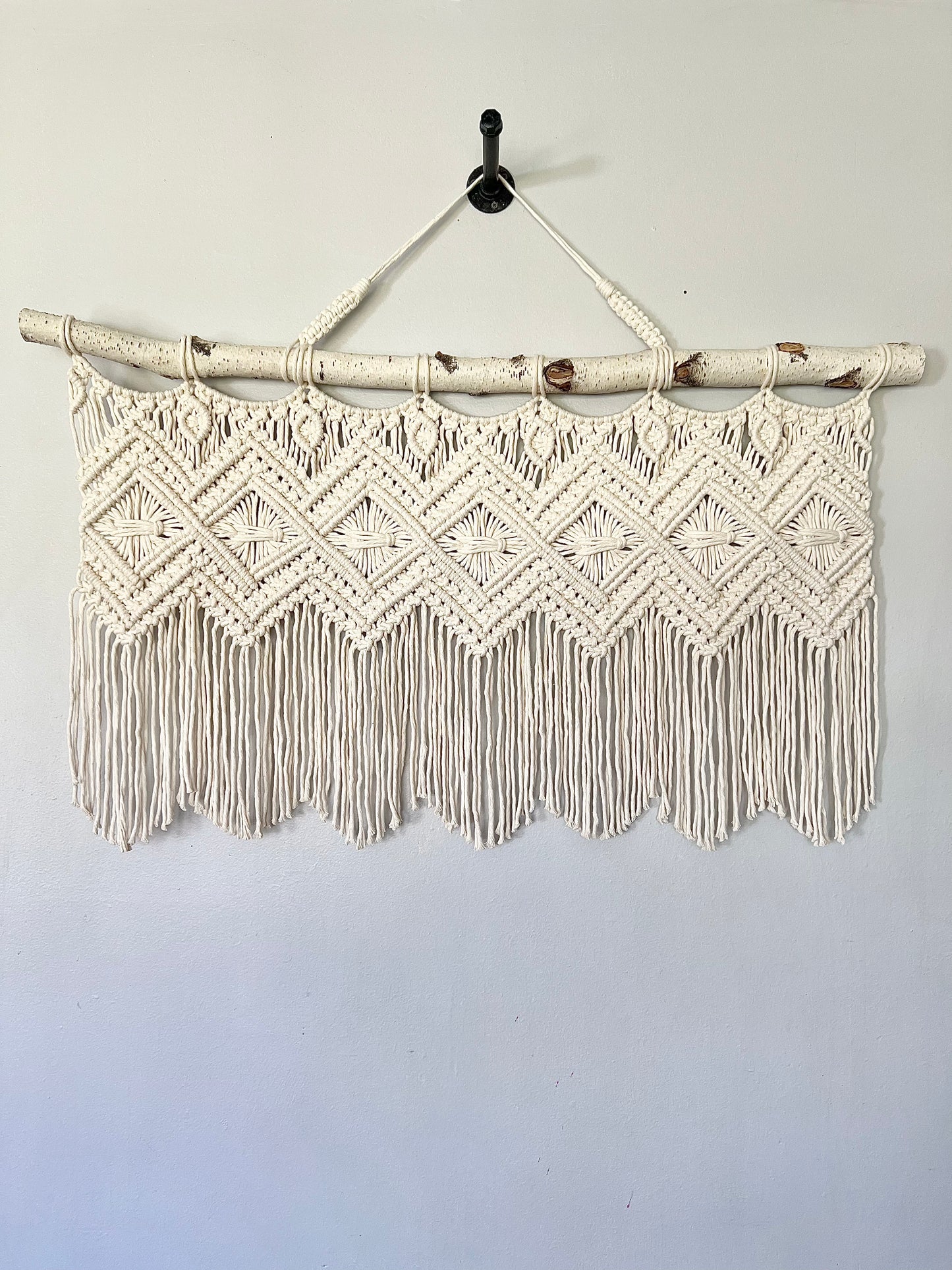 headboard macrame wall hanging
