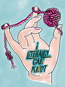 i literally can knot macrame logo
