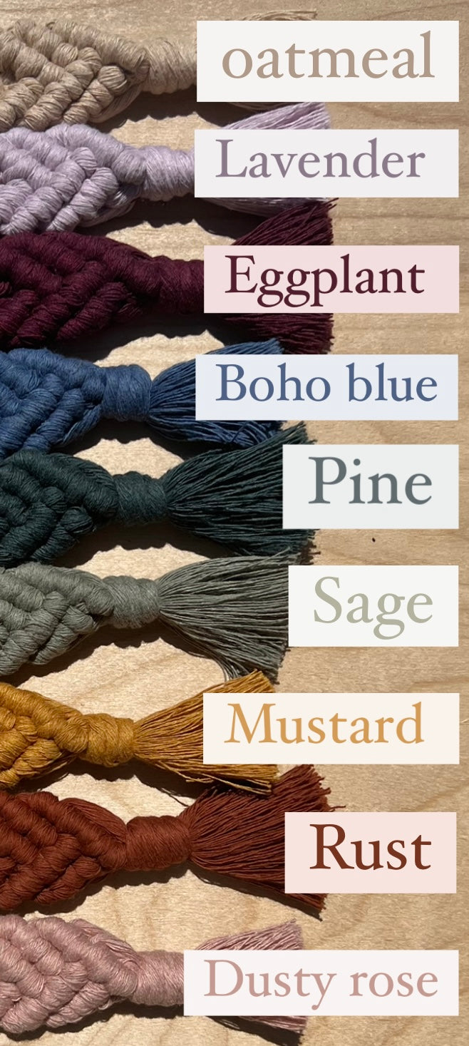 macrame headbands