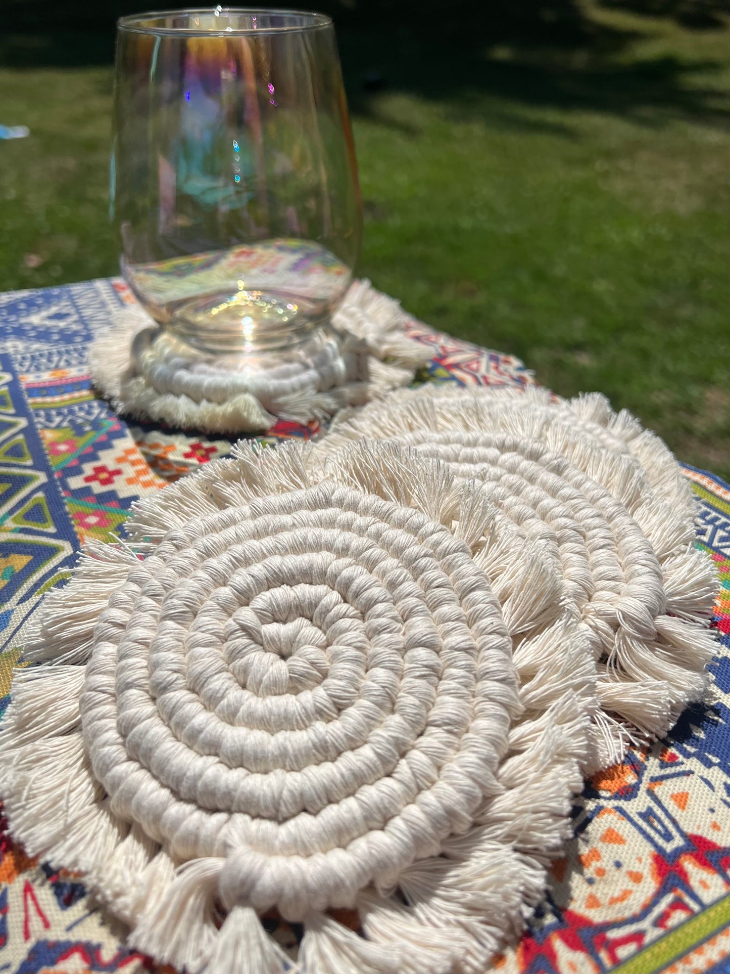 circular coasters