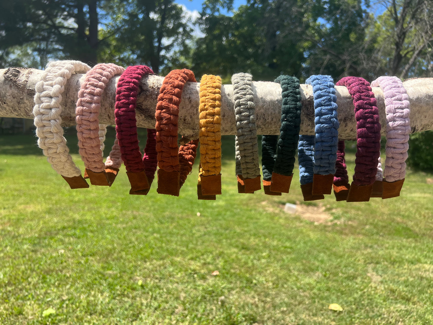 macrame headbands
