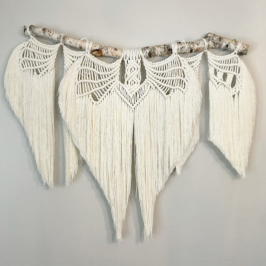 triple wings wall hanging (custom for jf)